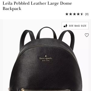 Kate Spade backpack purse